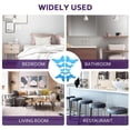 thumbnail image 7 of WHAMVOX 35 Pcs Butterfly Wall Sticker Baby Girl 13.00X6.00X0.10CM Blue, 7 of 7