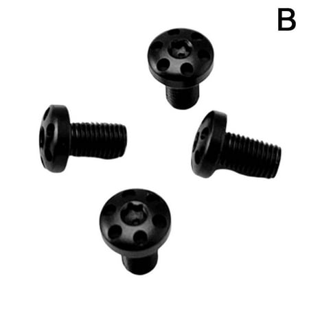 

4pcs TOtrait Customized 1911 Grips Screws Plum CNC Steel T1Y5 T8 W8K2