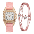 thumbnail image 1 of Reloj Malubero Con Correa de Diamantes Y Pulsera para Mujer rosa, 1 of 3