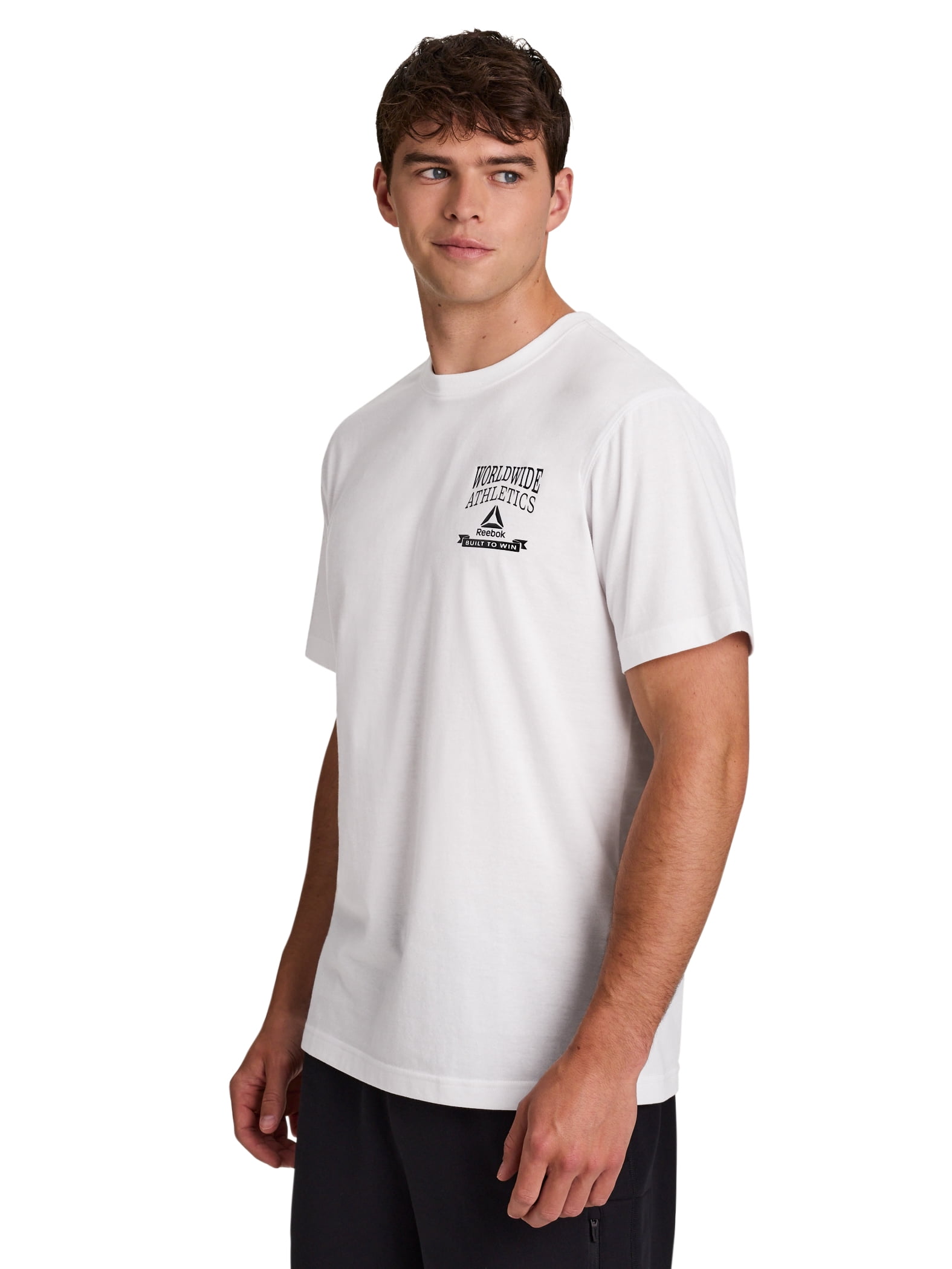 Reebok Men's and Big Men's Front and Back Graphic Tee Shirt, Unrivaled, Sizes XS-5XL
