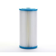 Hydronix SPC-45-1010 Universal Whole House Sediment Pleated Water Filter, Washable and Reusable, 4.5 x 10 - 10 micron