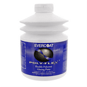 Fibre glass Evercoat POLY-FLEX 100411 Polyester Glazing Putty, 30 oz Pumptainer, Flowable Liquid