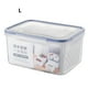 thumbnail image 4 of Bewildely Caja de almacenamiento de frutas y verduras para nevera, gran capacidad, escurridor hueco para cocina, organizador de despensa para el hogar, Organizadores de utensilios de cocina Largo Bewildely HA070910-03, 4 of 6