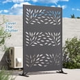 thumbnail image 3 of Modern Shade 4x6 FT Artistic Metal Privacy Screen - Space Division, 3 of 7