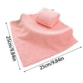 thumbnail image 2 of Coral Fiber Makeup Remover Small Towel: Thick And Absorbent Suitable For Gentle Facial Wiping., 2 of 3
