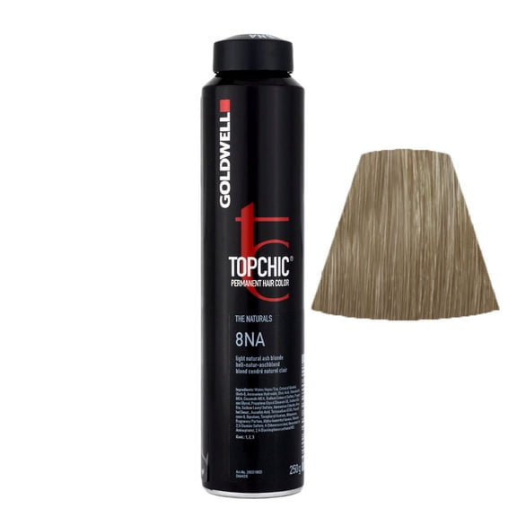 Goldwell Topchic Hair Color (Can) 8NA Light Natural Ash Blonde 8.6 oz