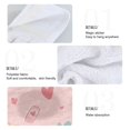 thumbnail image 2 of Yayeee Kitchen Hanging Hand Towels Set of 2 with Loop Bathroom Absorbent Tie Towel, Love in The Air, 2 of 7