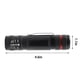 thumbnail image 3 of Linterna LED recargable con clip para bolígrafo | Mini linterna con zoom para camping, senderismo y emergencias | Luz potente con 4 modos | Compacta para uso en exteriores e interiores, 3 of 9