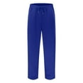 thumbnail image 6 of Sweatpants For Men Baggy Track Pants Men Baggy Men's Baggy Sweatpants Wide Leg Lounge Sweat Pants with Pockets, 6 of 8