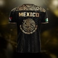 thumbnail image 6 of Zimjoy Men's 2026 Mexico Soccer Jersey Short Sleeve Crew Neck Training Shirt Breathable Sport Casual T Shirt for Soccer Fans Army Green M, 6 of 8