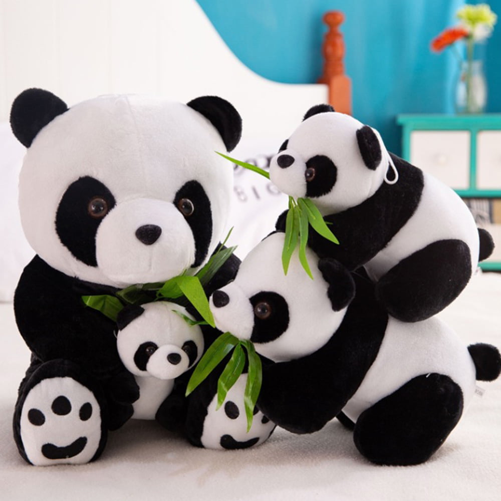 Kawaii Plush Doll Toy Animal Little Panda Pillow Stuffed Bolster Gift Pro 