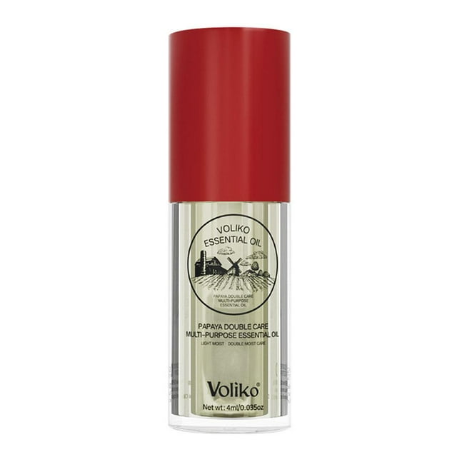 CAIROYAR 4 ML Voliko Papaya Aceite esencial para labios Nuevo F7