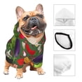 thumbnail image 3 of Junzan Dog Hoodie Puppy Sweater Sweatshirt,Cold Weather Coat Pet Clothes For Dog Cat-Begetable, 3 of 8