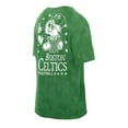 thumbnail image 3 of Men's New Era Kelly Green Boston Celtics Old School Sport Enzyme Wash Oversized T-Shirt, 3 of 3