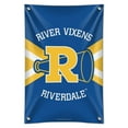 thumbnail image 1 of Riverdale River Vixens Cheer Logo Home Business Office Sign, 1 of 4