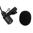 thumbnail image 2 of Mini Cravate Portable à Pince Mains Libres 3,5 mm Prise Externe à Vis Verrouillée Microphone Micro pour Ordinateur PC Portable, 2 of 6