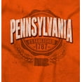 thumbnail image 2 of Pennsylvania PA Student Campus Pride Men's Graphic T Shirt Tees Brisco Brands L, 2 of 6