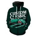 thumbnail image 1 of Sudadera con capucha y cremallera para hombre, diseño de coche clásico de dibujos animados, estilo Harajuku, con estampado 3D, manga larga, divertida, informal, estilo hip hop, unisex, 2024, 1 of 6