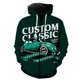 thumbnail image 1 of Sudadera con capucha y cremallera para hombre, diseño de coche clásico de dibujos animados, estilo Harajuku, con estampado 3D, manga larga, divertida, informal, estilo hip hop, unisex, 2024, 1 of 6