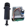 thumbnail image 3 of Kit Moteur de Broche CNC Refroidi par Air 0.5kw Meuleuse d'Angle 500W Moteur de Broche / Régulateur de Vitesse d'Alimentation pour Gravure, Grand Utilisation, 3 of 7