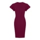 thumbnail image 5 of Vestidos Para Mujer Vestidos de Fiesta de Bienvenida Vestido de Fiesta de Noche Erógeno Sólido Cuello en V Volante Manga Corta Fruncido Odeerbi  ODB168262, 5 of 8