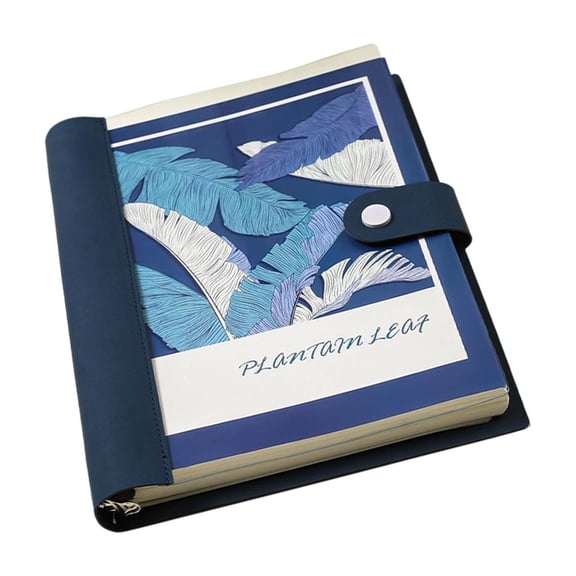 MOMOJIA Interchangeable Rings Binder For Students Professionals B5 Size Travel Journal