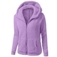 thumbnail image 4 of UAYOTSE Girls Zip Up Fleece Hoodie Jacket Cute Trendy Full Zip Sweatshirt Outwear Warm Winter Coat with Pockets 5 14 Years,Sizes 13-14 Years, 4 of 4