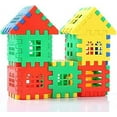 thumbnail image 2 of DEJUN Interlocking Building Blocks Toys for Kids, Toddlers Educational Toys Set (70 PCS)-001, 2 of 5