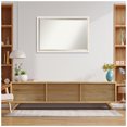 thumbnail image 6 of Amanti Art Morgan White Gold Beveled Wood Wall Mirror 26 x 38 in., 6 of 10