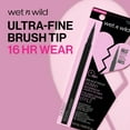 thumbnail image 3 of Wet n Wild Breakup Proof Skinny Waterproof Liquid Eyeliner Pencil, Waterproof, Ultra Black, 3 of 8