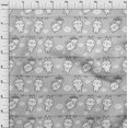 thumbnail image 4 of oneOone Viscose Jersey Light Gray Fabric Asian Kawaii Rabbit Craft Projects Decor Fabric Printed By The Yard 60 Inch Wide, 4 of 4