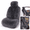 Dark Gray, variant on Fuzzy Fleece Car Seat Cushion, Universal Winter Warm Plush Auto Seat Cover for Car SUV Truck RV Front Seats, Soft Thick Faux Sheepskin Fur Automotive Seat Pad, Multiple Color Options, 1 Pack