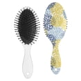 thumbnail image 2 of Bohemian Style Hair Comb - Anti-Frizz Paddle Brush with Ergonomic Handle, 2 of 4