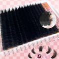 thumbnail image 3 of Kit de extensiones de pestañas Anforlin Fluffy Lash Clusters, 224 unidades, 3 of 7