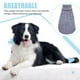 thumbnail image 5 of Methold Camisa para cachorros, suéteres para mascotas de varios tamaños, suministros suaves para mascotas, ropa transpirable para cachorros, suéter Ropa para mascotas Gris 3XL Methold PT003802-63B, 5 of 6
