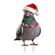thumbnail image 1 of Navidad: Gallina, Erizo Y Conejo Adorables. Tarjeta Acrílica Con Impresión Plana En 2D. Estaca Para Insertar En El Suelo. Decoración Navideña Colorida Para Jardín. Adecuada Para El Jardín En Navidad, 1 of 3