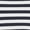 Navy Stripe, variant on Women’s Pique Knit Dress with High Low Hem