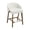 Beige - Linen, variant on Guyou Modern Bar Stools Set of 4, 26" Counter Height Bar Stools with Footrests, Linen Upholstered Kitchen Island Chairs for Dining Rooms, Kitchens, and Bars, Beige