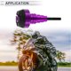 thumbnail image 3 of Slider de marco de motocicleta de 20mm Aleación de aluminio Plástico Protección de carenado Pad de choque Guard 62mm 136mm Morado 1 Pc, 3 of 7