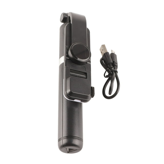 Rotatable Phone Holder,6 in 1 Wireless Selfie Stick Stabilizer Handheld Selfie Stick True to Its Promise