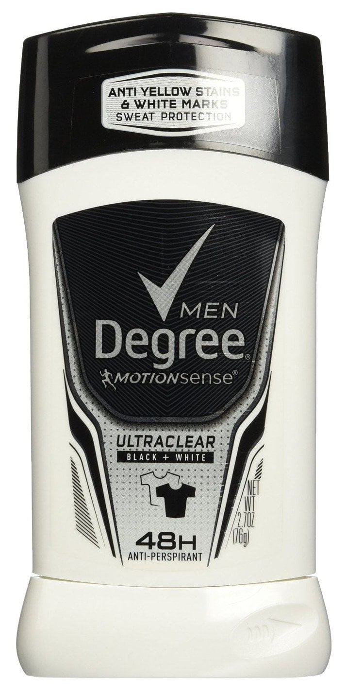 Degree Deodorant 2.7 Ounce Men's Ultra Clear Black & White (79 Ml