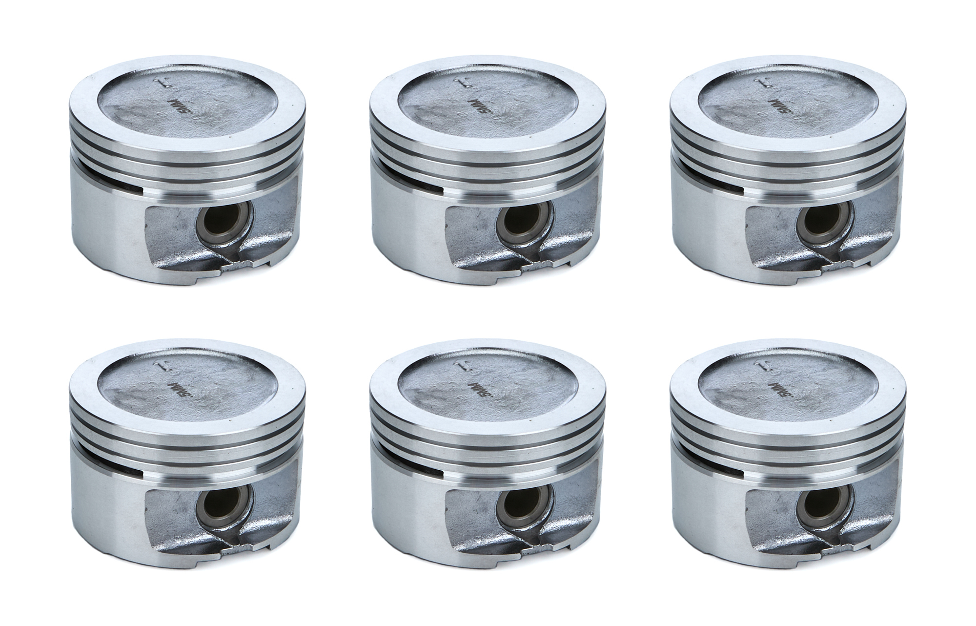 Chevy 3.4L V6 Piston Set 92.5mm Bore - Dished
