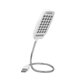 thumbnail image 1 of Lampe de lecture portable flexible à col de cygne 5 V, mini USB 28 LED, avec interrupteur, blanche, 1 of 1