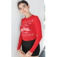 thumbnail image 2 of Old Glory Womens I Want Yarn Knitting Ugly Christmas Sweater Long Sleeve T Shirt, 2 of 6