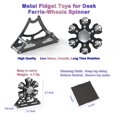 thumbnail image 2 of Noria de metal para escritorio, giratoria, giratoria, Samisoler, 6,4 cm, 2 of 6
