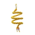 thumbnail image 1 of Bunblic Bird Rope Perches Birdcage Toy Woven Spiral Rope Thick Hanging Standing Toy Braided Rope for Parakeet Lovebirds Parrot Canary yellow, 1 of 8