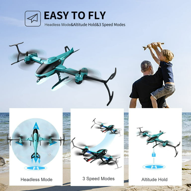 Q10 Mini drone pour enfants avec caméra FPV Wifi 720p HD télécommande  hélicoptère jouets cadeaux pour garçons filles quadrirotor RC pliable avec  Wifi vidéo en direct : : Jeux et Jouets