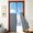 Gray, variant on YEAHOME Magnetic Thermal Insulated Door Curtain, Fits 30" x 78" Door, Insulated Door Cover with Clear Window, Hands-Free Self-Closing for Pets, Block Draft