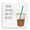 Coffee Humor Sassy, variant on Stupell Industries Modern Café Latte Food & Beverage Painting Black Framed Art Print Wall Art, 12 x 12