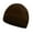 Brown_One Size, variant on HUANLEDASH Winter Inner Layer Hat High Elasticity Solid Color Brimless Polar Fleece Knitted Cap for Outdoor Activities Skiing Cycling